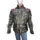 New Men's Vintage Biker Retro Cafe Racer Distressed Leather Jacket