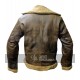 Men's Aviator B3 Vintage Brown Leather Jacket