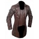 Steampunk Mens Gothic Leather Halloween Trench Coat