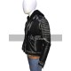 Suicide Squad The Killing Joker Hooded Black Leather Jacket