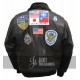 Top Gun Tom Cruise Men Fighter Jet Pilot Leather Jacket