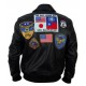 Top Gun Tom Cruise Men Fighter Jet Pilot Removable Collar Jacket