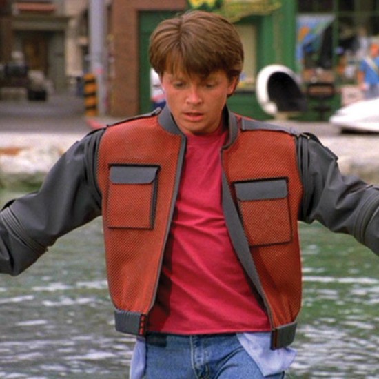 Marty McFly Back to the Future Bomber Jacket