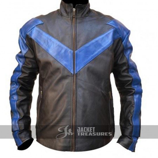 Nightwing Leather Jacket Costume In Different Designs