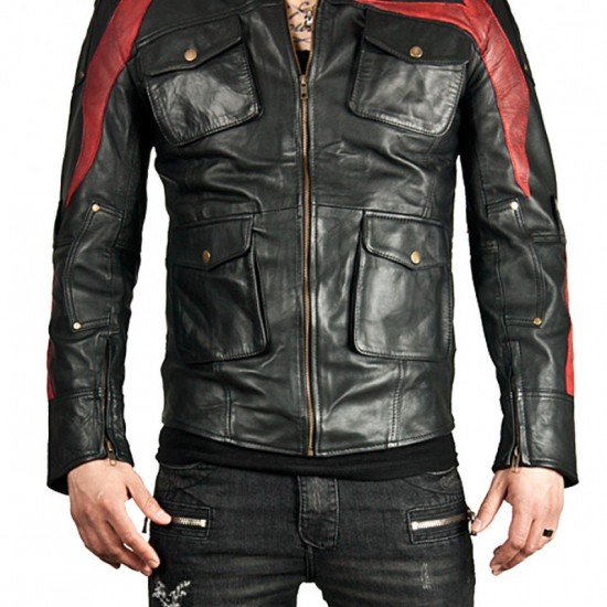 James Heller Game Prototype 2 Leather Jacket