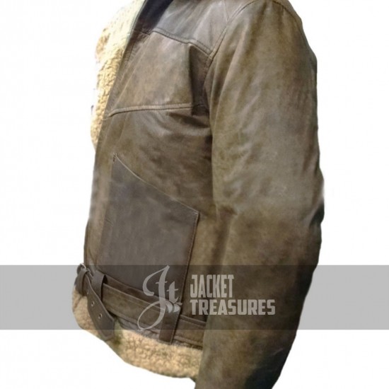 Men's Aviator B3 Vintage Brown Leather Jacket