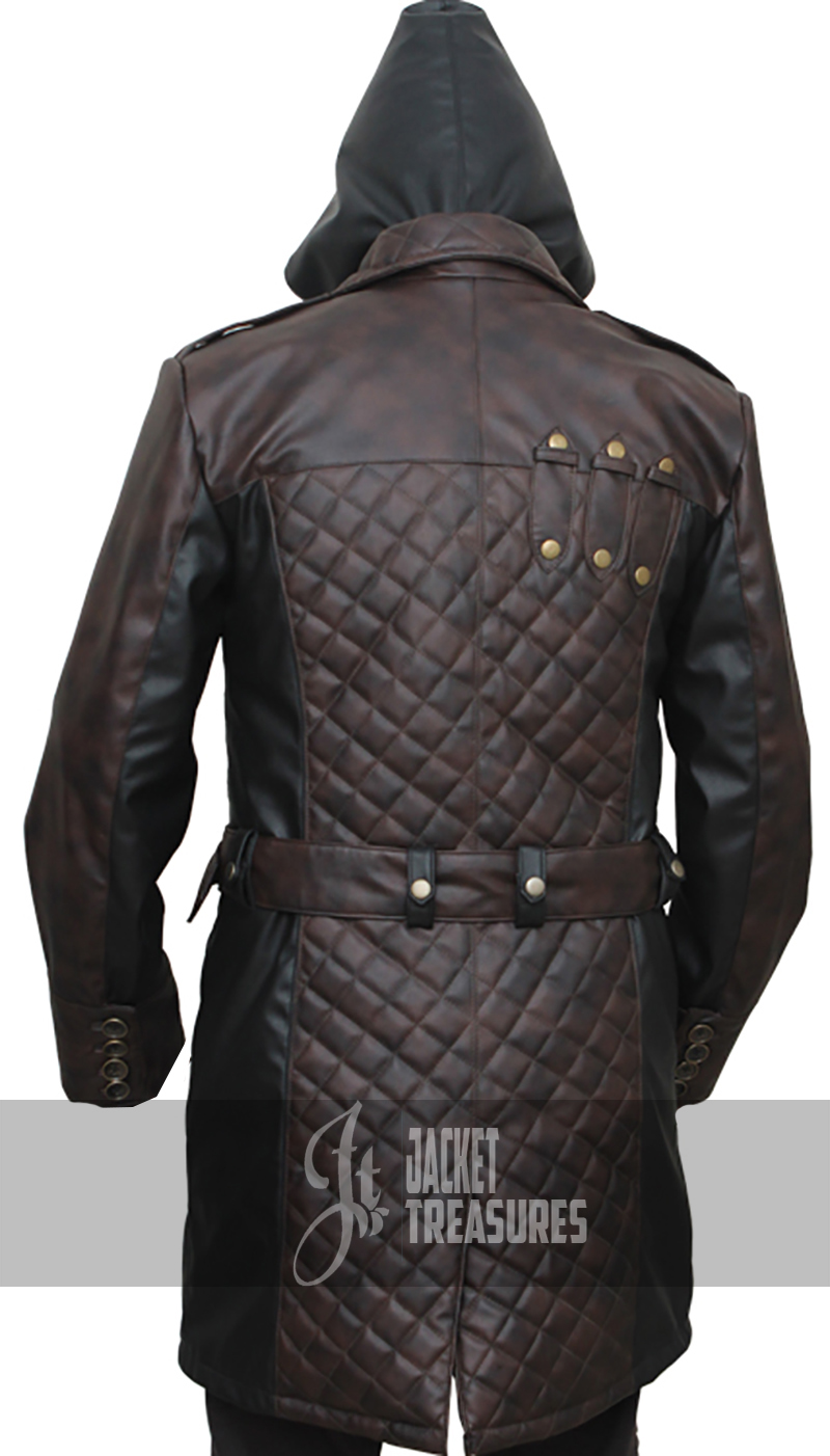 Jacob Frye Assassin’s Creed Syndicate Leather Trench Coat Costume