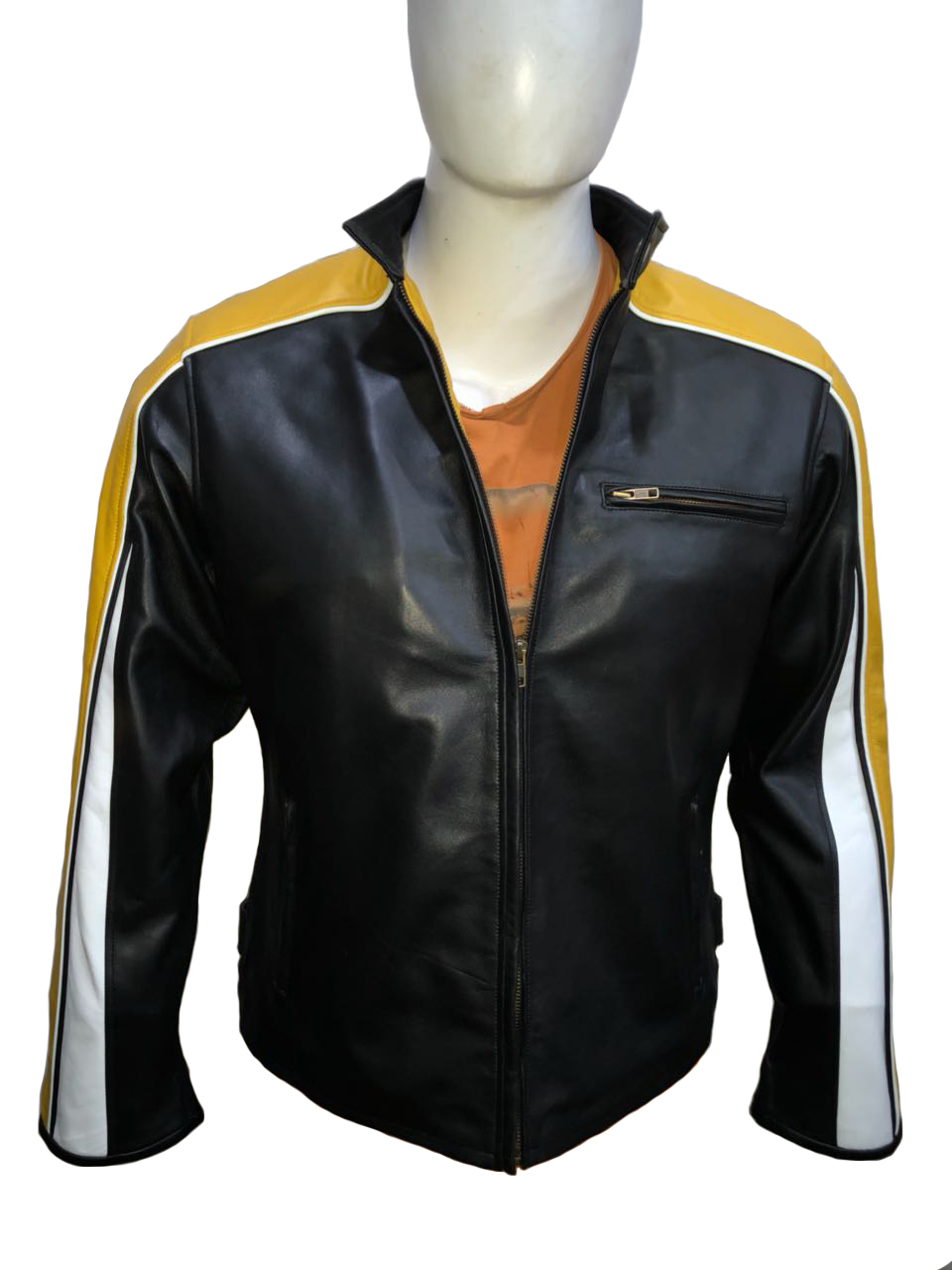 Hulk Hogan Biker Leather Jacket